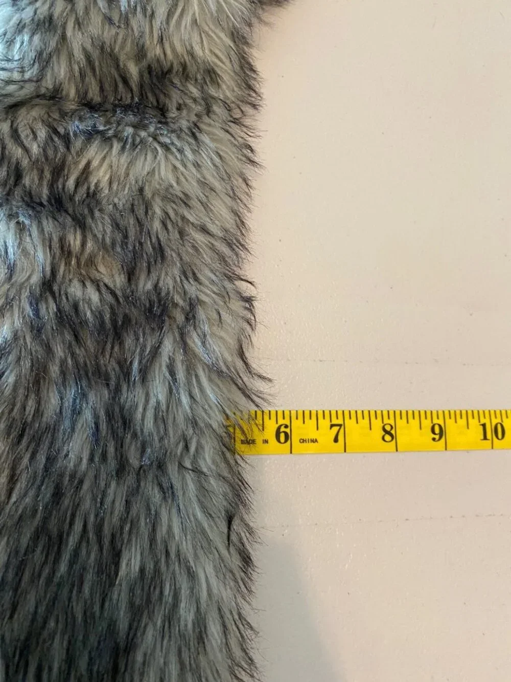 Faux Fur Wolf Paw Scarf With Mittens By Something Special